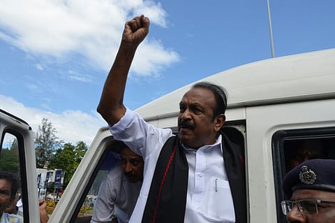 MDMK Chief Vaiko (EPS | MK Ashok Kumar)