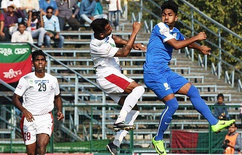 en-men Arrows held the Mariners at their home (Twitter/Hero I-League)