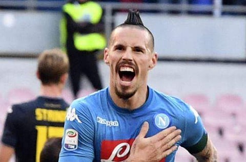 Napoli striker Marek Hamsik | AP