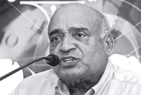 The Kerala unit of JD-U is led by media baron M.P. Veerendra Kumar. (File photo)