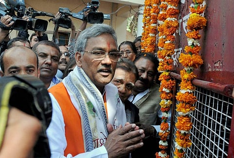 Uttarakhand CM Trivendra Singh Rawat (File | PTI)