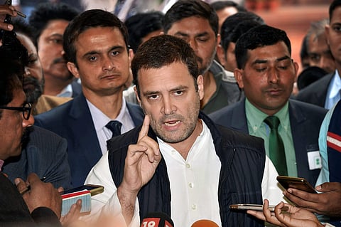 Congress President Rahul Gandhi (File | PTI)