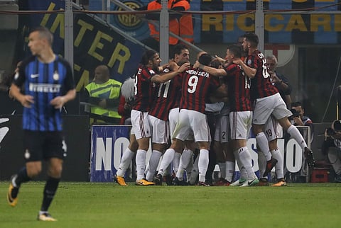 AC Milan's application for a voluntary agreement was rejected by UEFA | AP