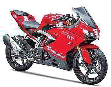 TVS Motor Company heats up competition introducing Apache RR 310