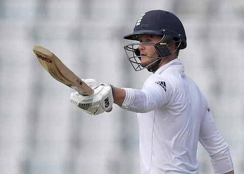  England batsman Ben Duckett (Twitter/Dom Busby)