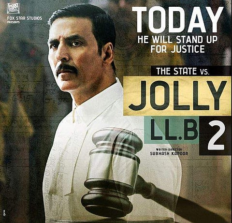 Jolly LLB 2. (Photo courtesy: Twitter @akshaykumar)