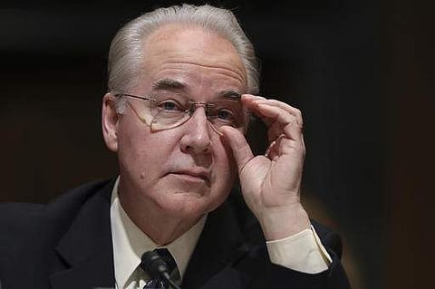 US health secretary Tom Price. (File photo | AP)