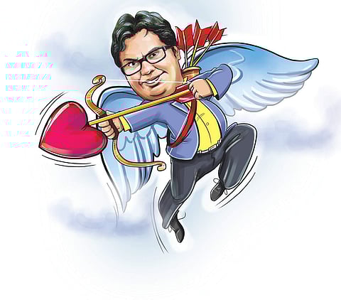 Because love makes the world go round