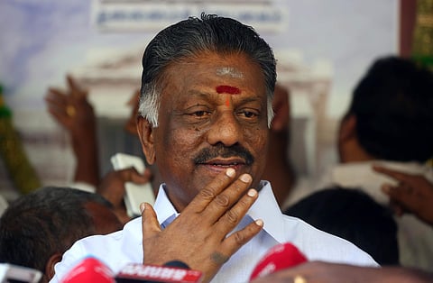 Tamil Nadu Chief Minister O Panneerselvam. | Express File Photo