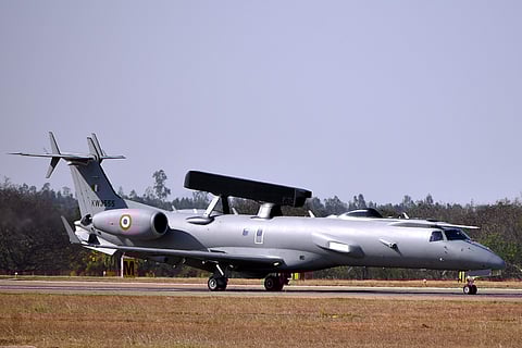 The AEW&CS is capable of detecting and tracking, identifying and classifying threats, guidance and interception control, display of the air situation picture and multi-sensor data integration. | Express Photo Service