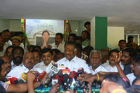 Tamil Nadu Chief Minister O Paneerselavam. | Express File Photo