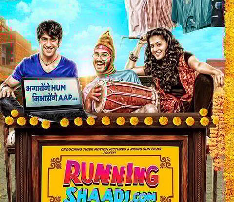 Running Shaadi. (Photo courtesy: Twitter @running_shaadi)