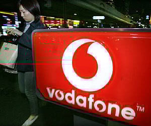 Vodafone sign board. (File photo | Reuters)
