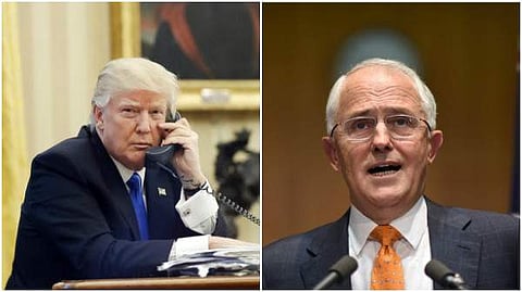 Trump ripped into Australian PM Turnbull on phone call: Report