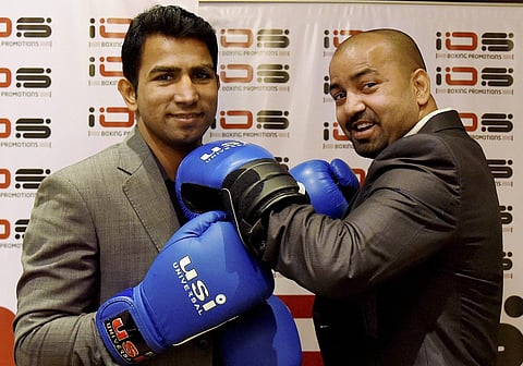 Boxers Akhil Kumar and Jitendra Kumar | PTI