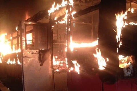 New bus, good tyres, no short circuit; Bengaluru bus fire leaves KSRTC clueless