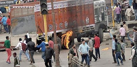 Jats are on indefinite dharnas across 19 districts in Haryana