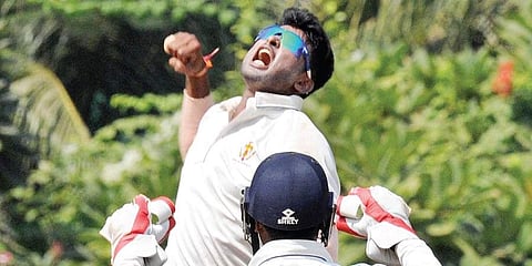 Gowtham, who considers Harbhajan Singh his role model, is called ‘Bhajji’  by his Karnataka teammates. | File Photo