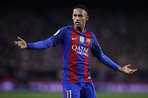 Barcelona and Brazil star striker Neymar. | AP File Photo