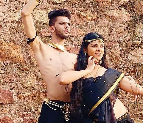 Eshan Hilal in one of his poses