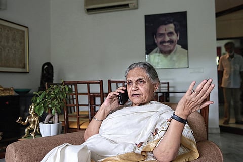 Former Delhi CM and Congress leader Sheila Dixit. | Express File Photo