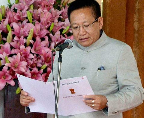 Former Nagaland Chief Minister T R Zeliang. | PTI File Photo