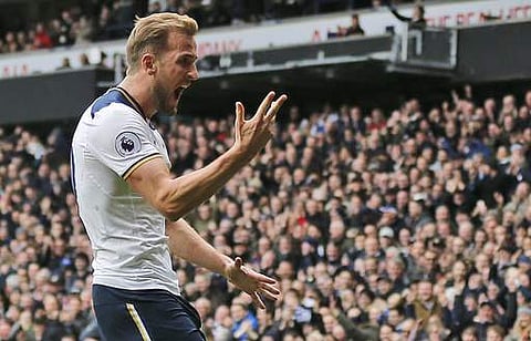 Harry Kane scores hat trick as Tottenham thrashes Stoke 4-0