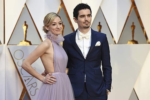 Damien Chazelle won the award for Best Director for 'La La Land', making him the youngest director to do so. (Photo | AP)