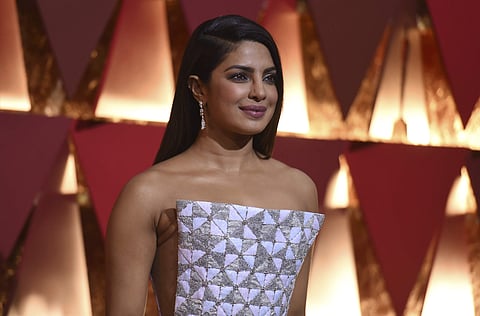 Priyanka Chopra arrives at the Oscars on Sunday, Feb. 26, 2017(Photo | AP)
