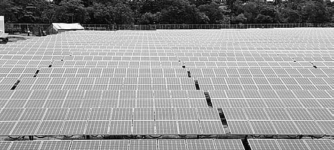 Solar panel that will be set up at various locations across the country | Express