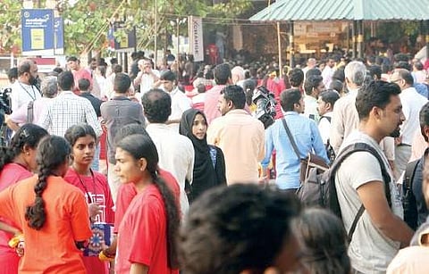 Literature enthusiasts from the district and all over Kerala. (Photo | EPS)