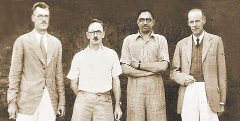 US Ramasundaram (2nd from R). (File photo)