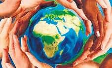 Universal brotherhood for a better tomorrow for the world