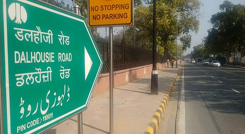 Dalhousie Road in New Delhi. (EPS | Shekhar Yadav)