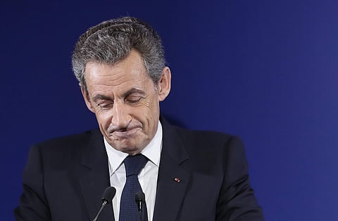 Former French President Nicolas Sarkozy. (File Photo | AP)