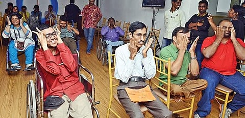 At the Inclov social meet up|Martin Louis