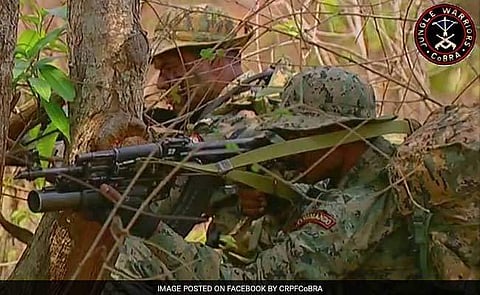 CoBRA commandos in action during a counter-insurgency operation