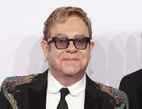Singer Elton John.(Photo | AP)