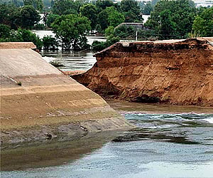 A canal carrying Narmada waters. (File photo)