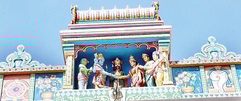 Temple of the beautiful god