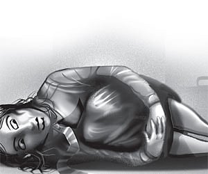 The minor was shifted to hospital for proper medical examination to establish her age.