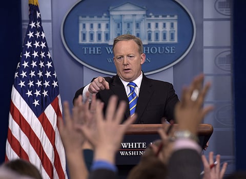 White House press secretary Sean Spicer . (File | AP)