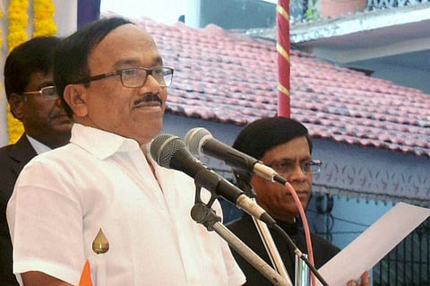 Outgoing Goa Chief Minister Laxmikant Parsekar (File | PTI)