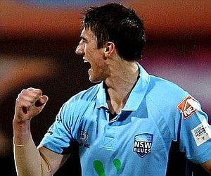 The New South Wales (NSW) speedster Patrick Cummins.