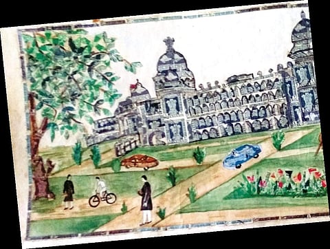 This grandmom turns humble postal stamps into works of art