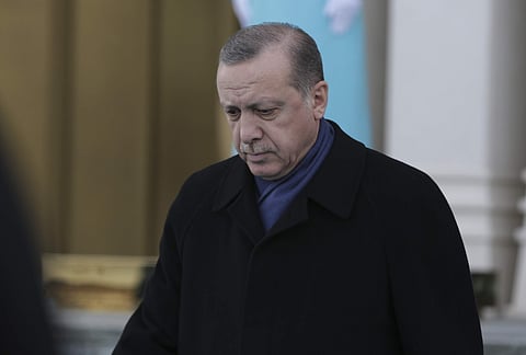Turkey's President Recep Tayyip Erdogan in Ankara. (File Photo | AP)