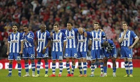Former Manchester United reserve-team manager Joyce won just six out of 24 matches in charge of Wigan. | AFP