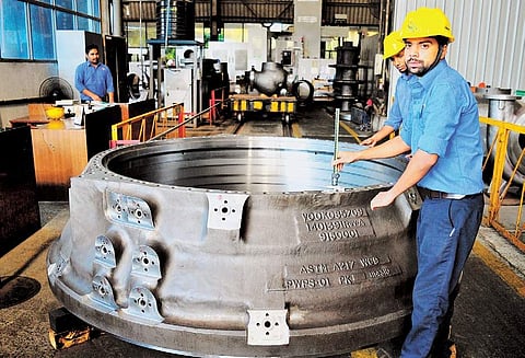 Even the Kudankulam nuclear power plant, being built by Russia, is using the heavy water reactor valves and motors manufactured at the city plant of Peekay Steel Castings Pvt Ltd. | Express Photo Service