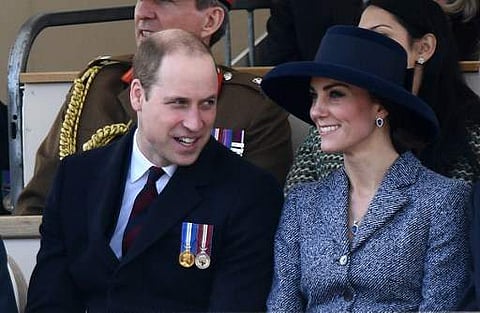 Prince William and his wife Kate.(File | AFP)