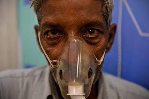 Asthma patient (File Photo | AFP)